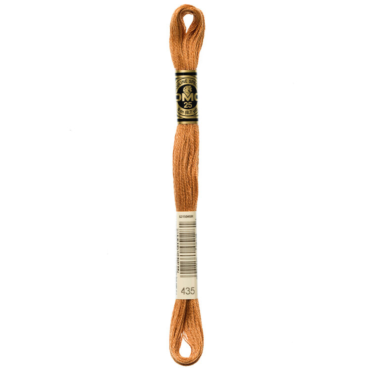 DMC Embroidery Floss 435 (Tobacco)