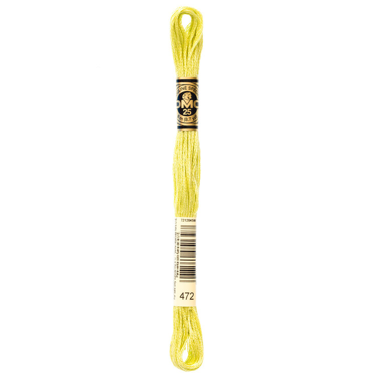 DMC Embroidery Floss 472 (Green Bud)