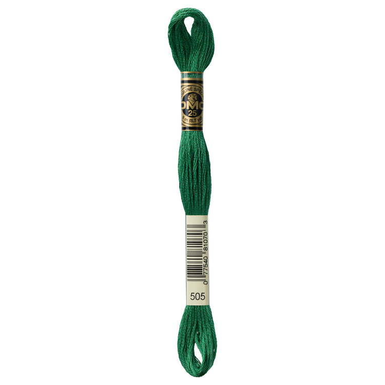 DMC Embroidery Floss 505 (Pinewood)