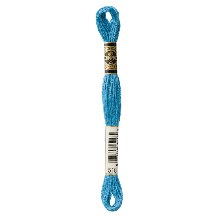 DMC Embroidery Floss 518 (Nattier Blue)