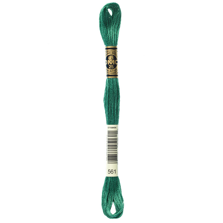 DMC Embroidery Floss 561 (Cypress Green)