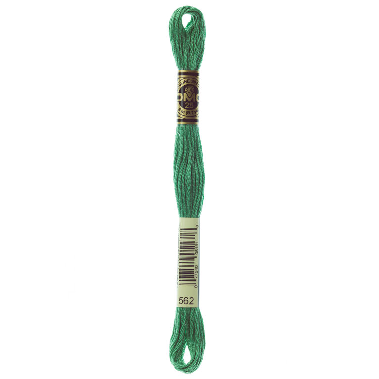 DMC Embroidery Floss 562 (Malachite)