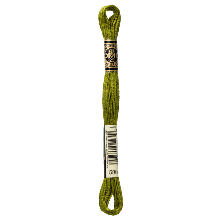 DMC Embroidery Floss 580 (Cactus)