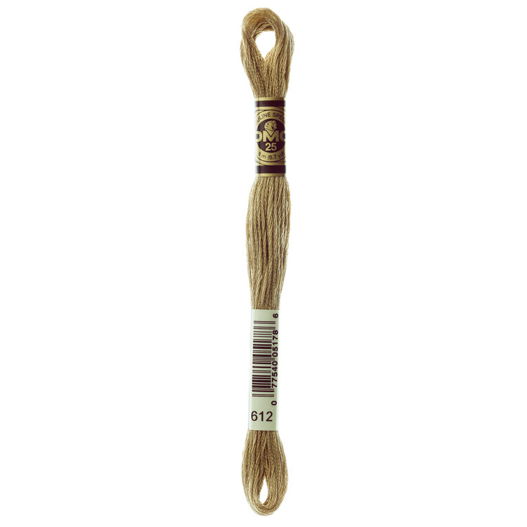 DMC Embroidery Floss 612 (Jute)