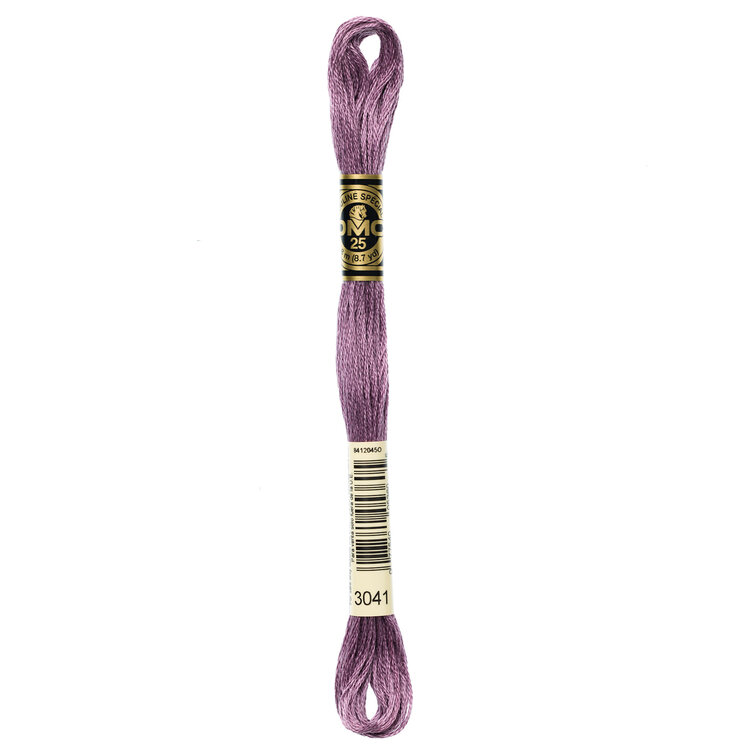 DMC Embroidery Floss 3041 (Purple Slate)