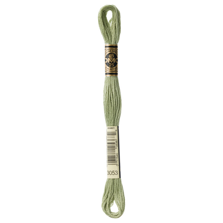 DMC Embroidery Floss 3053 (Avocado)
