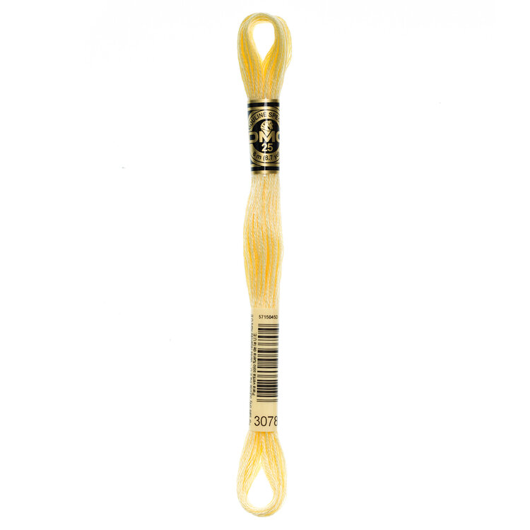 DMC Embroidery Floss 3078 (Buttermilk)
