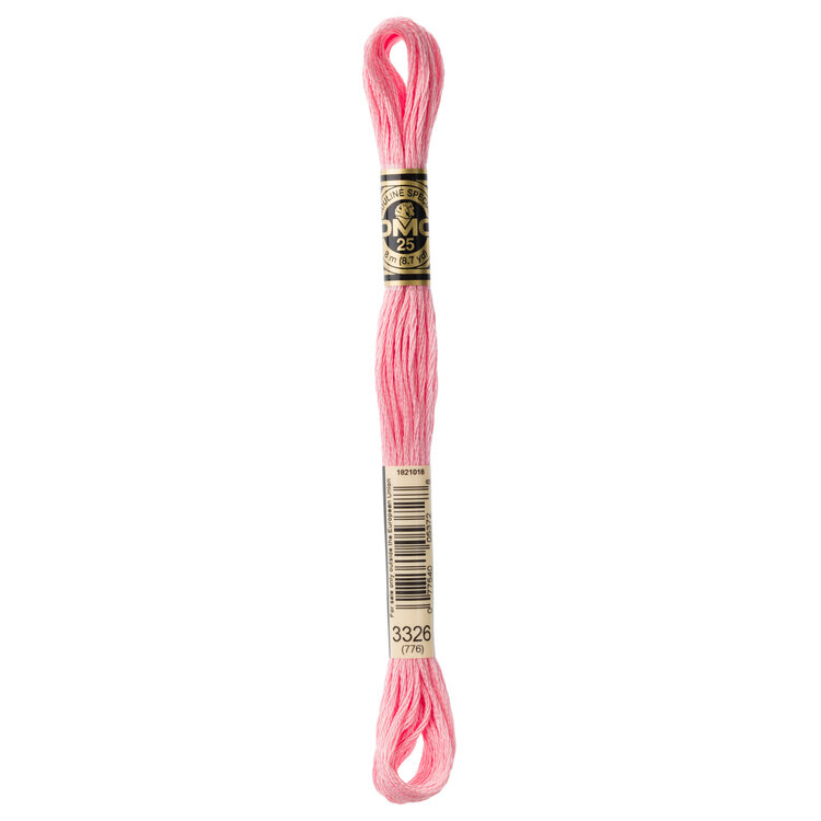 DMC Embroidery Floss 3326 (Wild Rose)