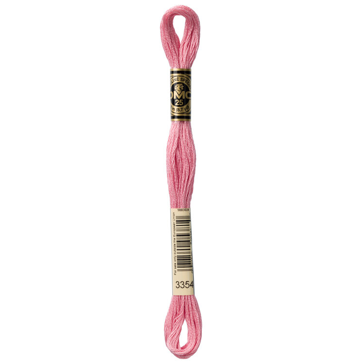 DMC Embroidery Floss 3354 (Baker Miller Pink)