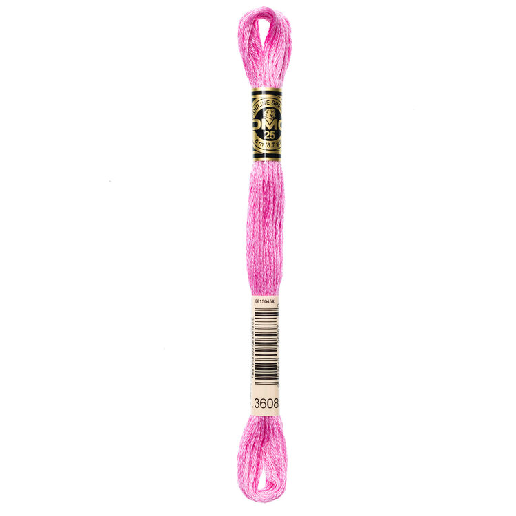 DMC Embroidery Floss 3608 (Foxglove)