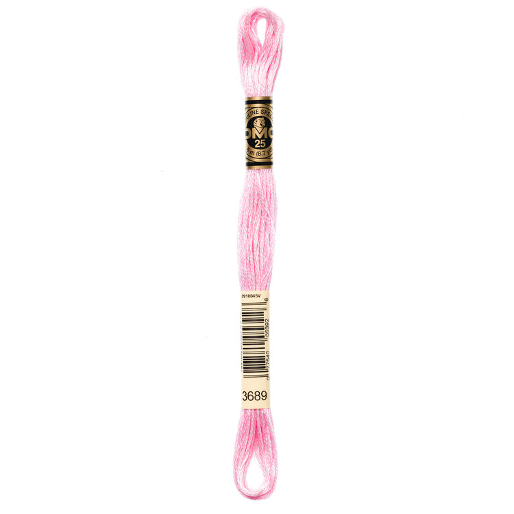 DMC Embroidery Floss 3689 (Pale Orchid)
