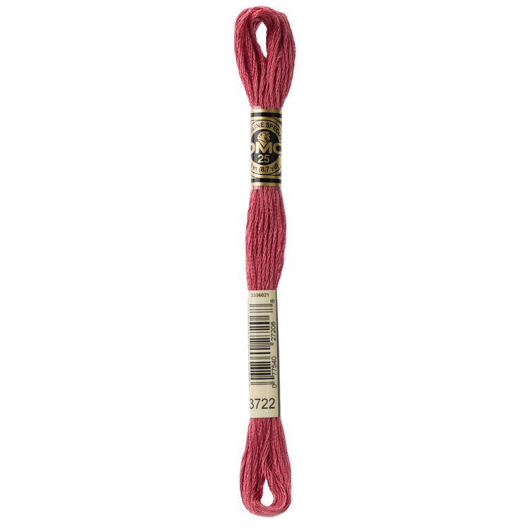 DMC Embroidery Floss 3722 (Dark Rosewood)