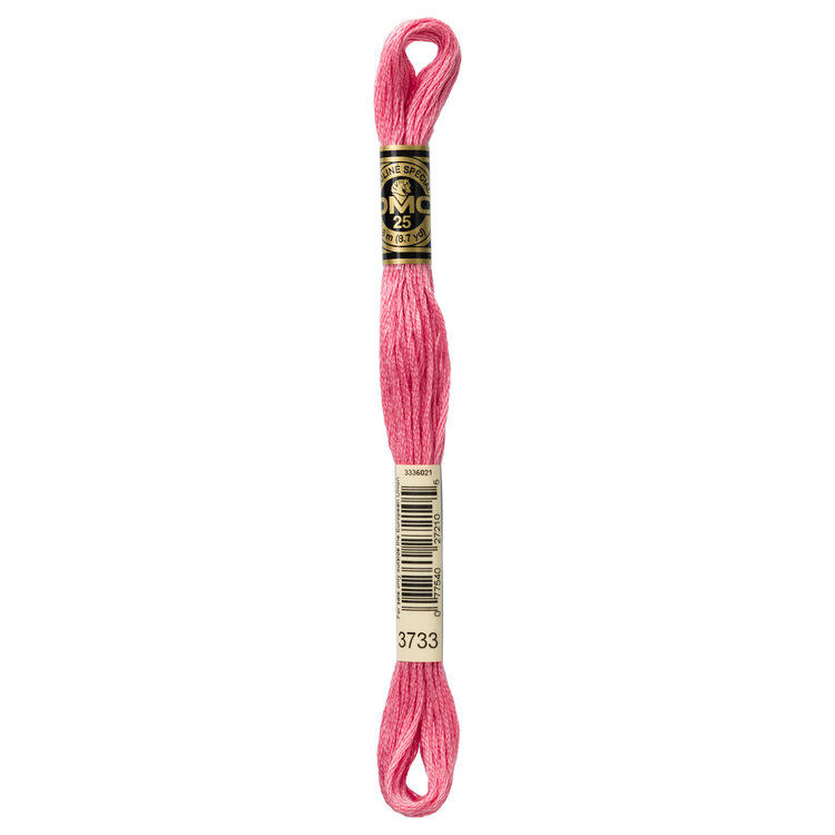 DMC Embroidery Floss 3733 (Pink Hollyhock)