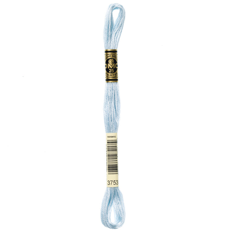 DMC Embroidery Floss 3753 (Moonlight Blue)