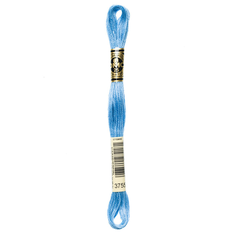 DMC Embroidery Floss 3755 (Pastel Blue)