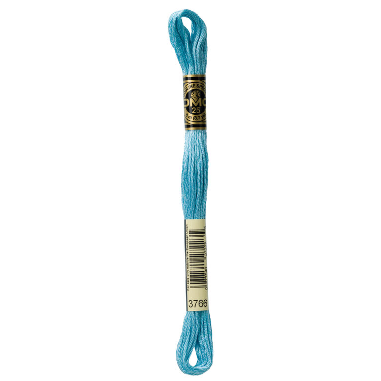 DMC Embroidery Floss 3766 (Blue Green)