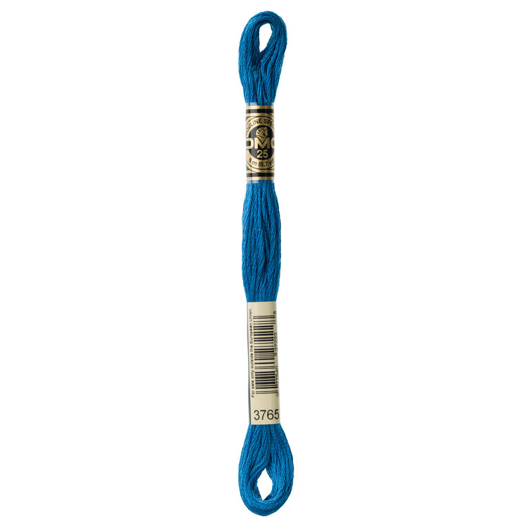 DMC Embroidery Floss 3765 (Blue Teal)