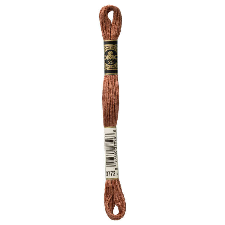 DMC Embroidery Floss 3772 (Glazed Chestnut)
