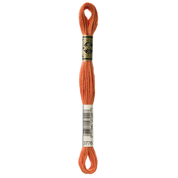 DMC Embroidery Floss 3776 (Nut Brittle)