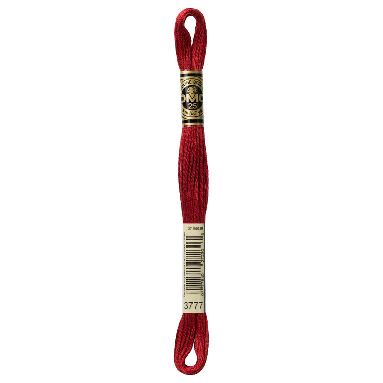 DMC Embroidery Floss 3777 (Red Leather)