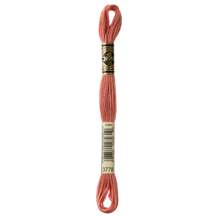 DMC Embroidery Floss 3778 (Rose Gold)