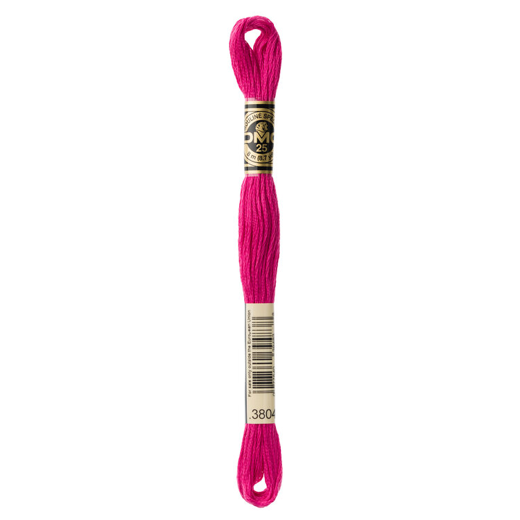 DMC Embroidery Floss 3804 (Bengal Rose)
