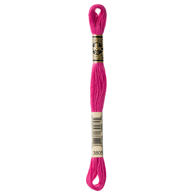 DMC Embroidery Floss 3805 (Fuchsia)