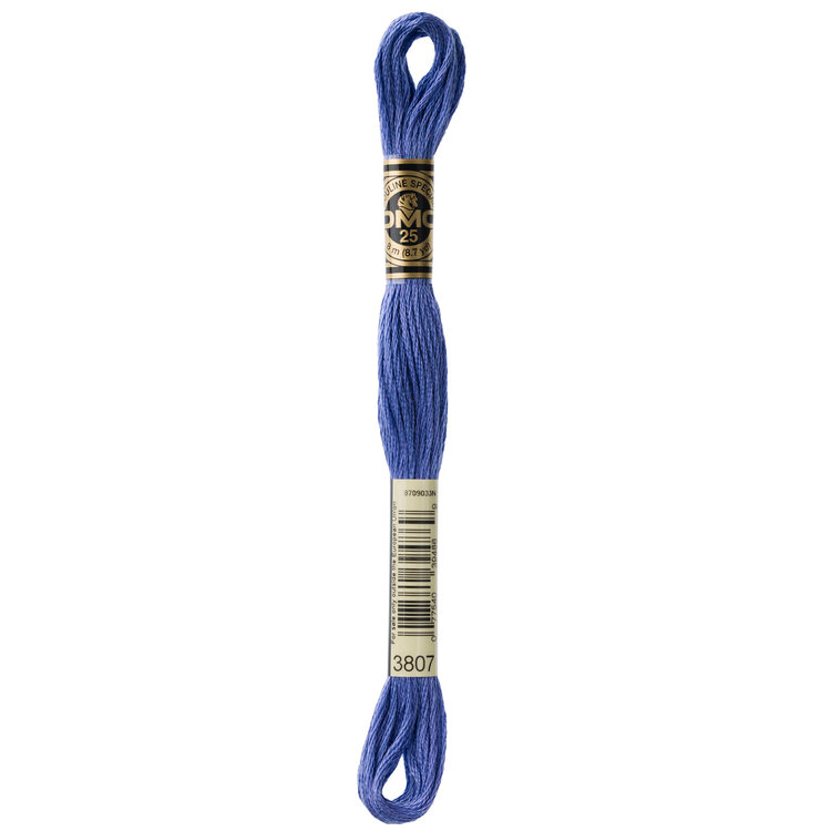 DMC Embroidery Floss 3807 (Tanzanite)