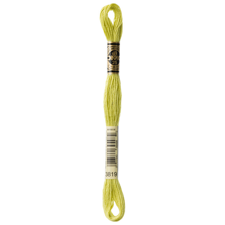 DMC Embroidery Floss 3819 (Aurous Green)