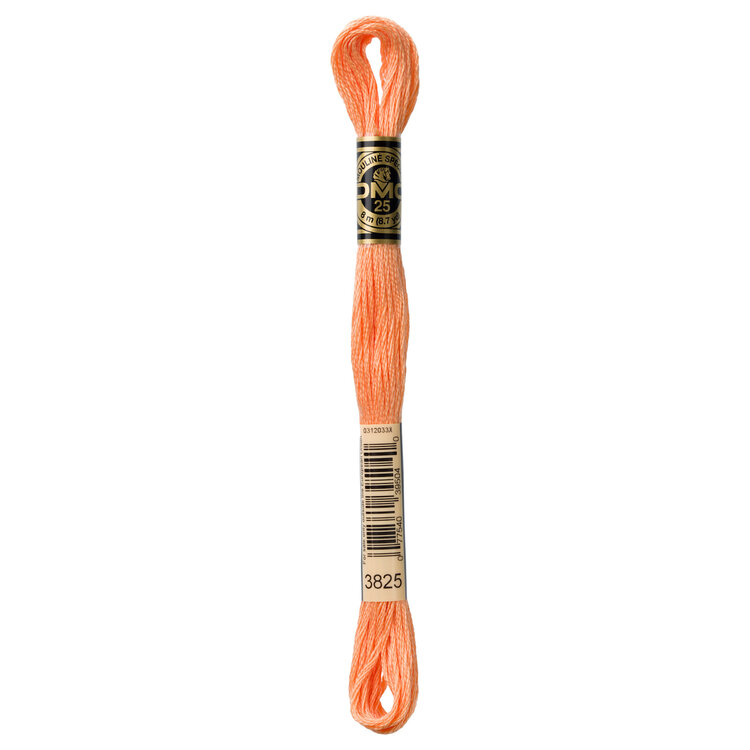 DMC Embroidery Floss 3825 (Muted Apricot)