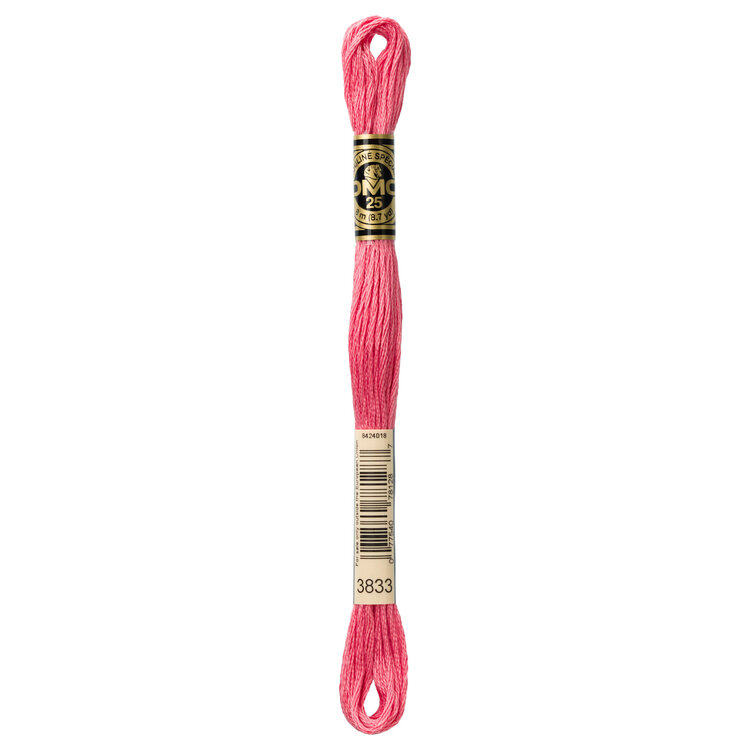 DMC Embroidery Floss 3833 (Strawberry Sorbet)