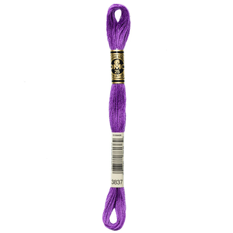 DMC Embroidery Floss 3837 (Metallic Purple)