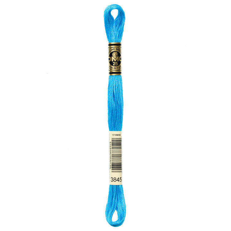 DMC Embroidery Floss 3845 (Turquoise)