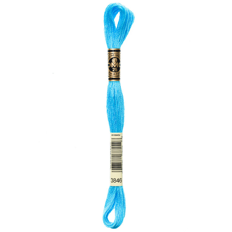 DMC Embroidery Floss 3846 (Navajo Blue)