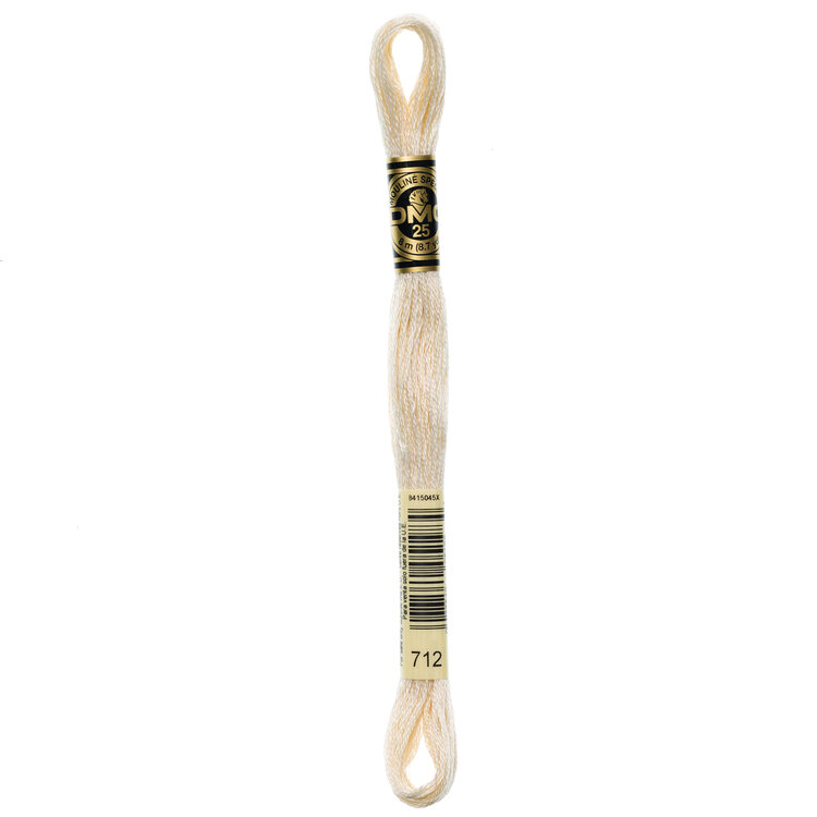 DMC Embroidery Floss 712 (Cream)