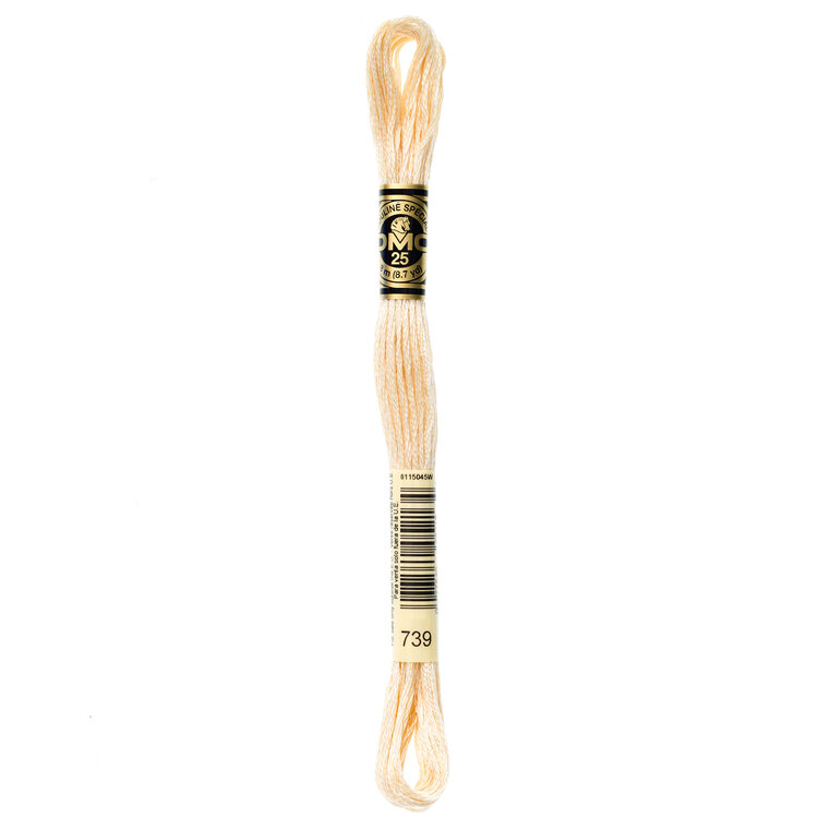 DMC Embroidery Floss 739 (Dune)