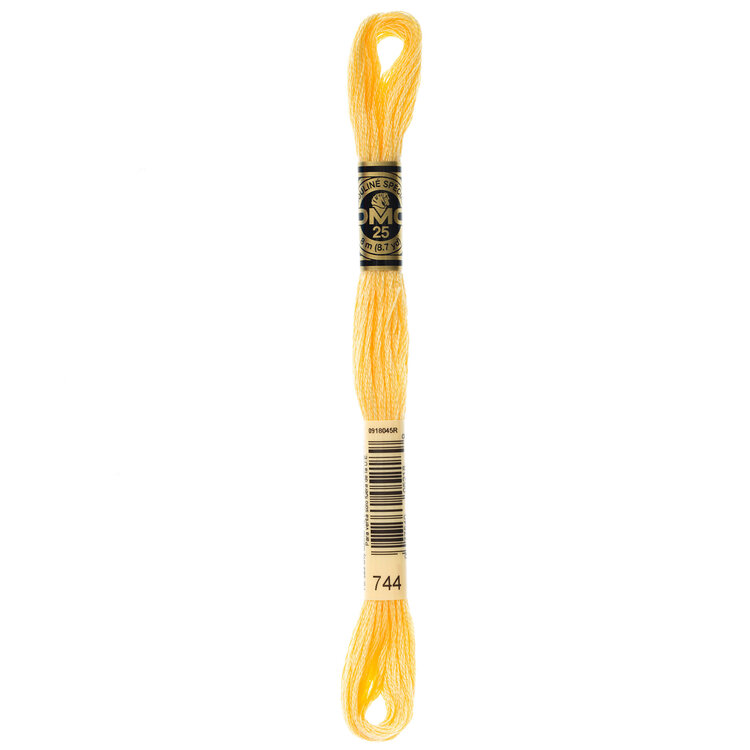 DMC Embroidery Floss 744 (Grapefruit)
