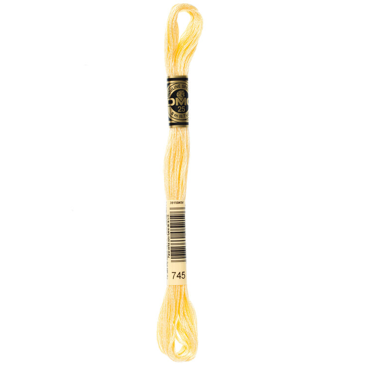DMC Embroidery Floss 745 (Blonde)