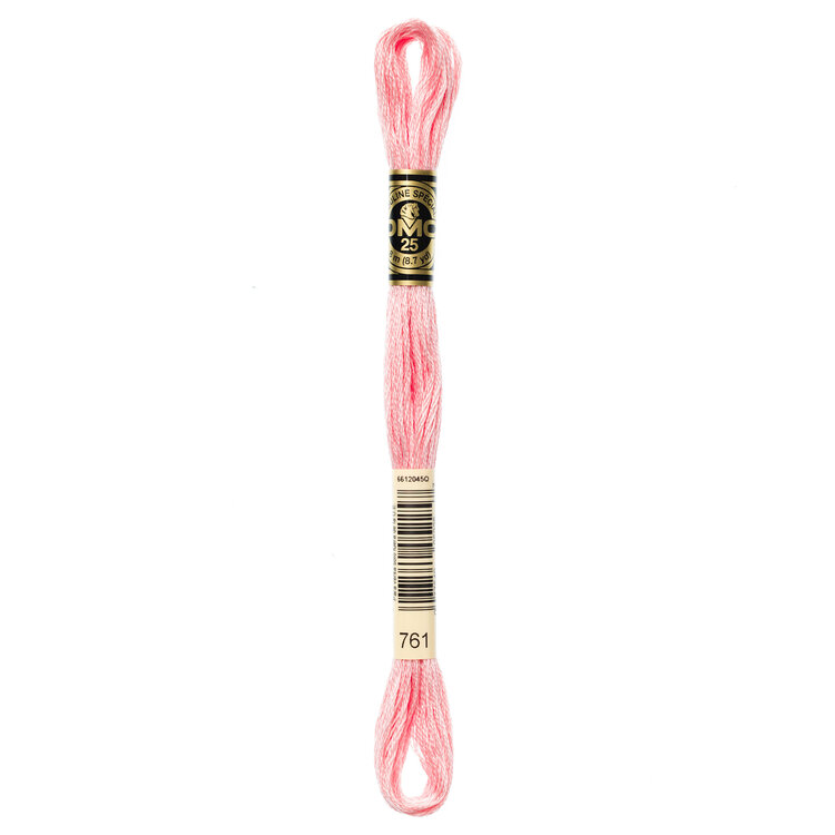 DMC Embroidery Floss 761 (Rose Dawn)