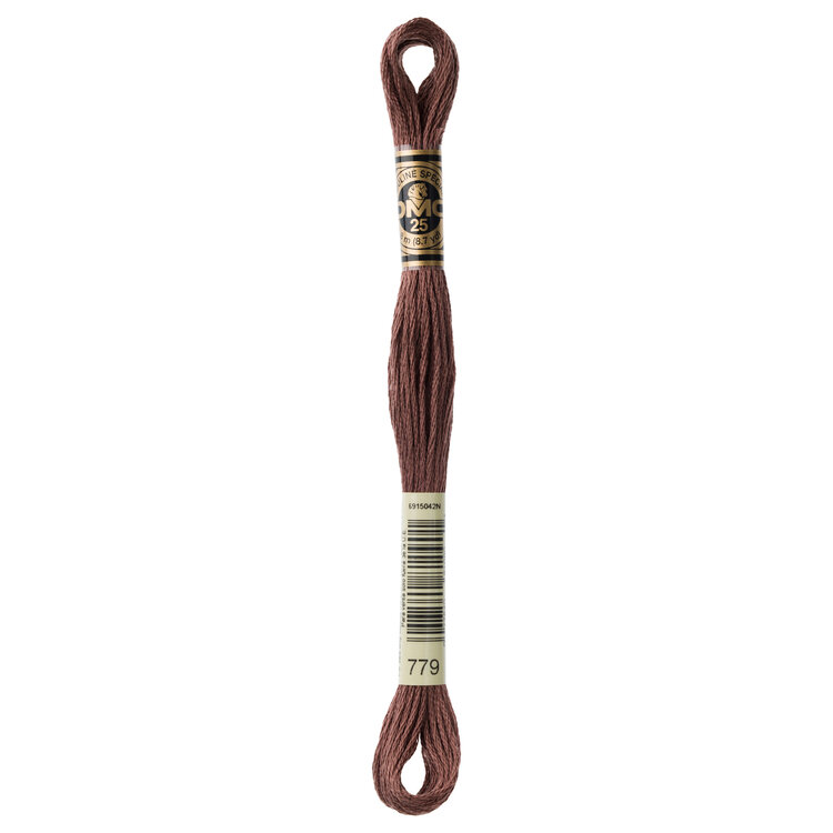 DMC Embroidery Floss 779 (Sepia)