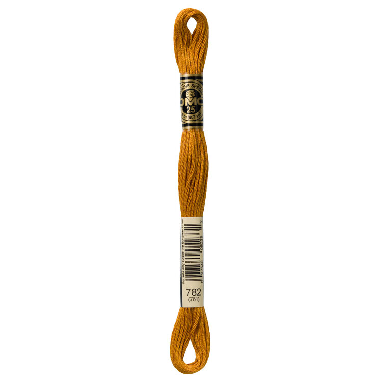 DMC Embroidery Floss 782 (Wicker)