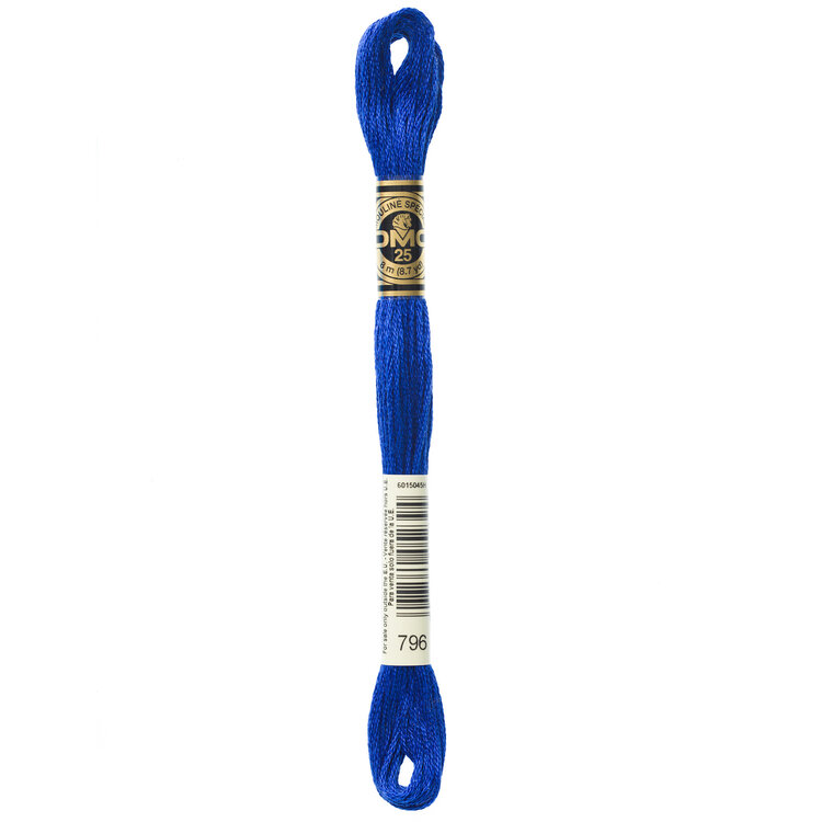 DMC Embroidery Floss 796 (Sévres Blue)