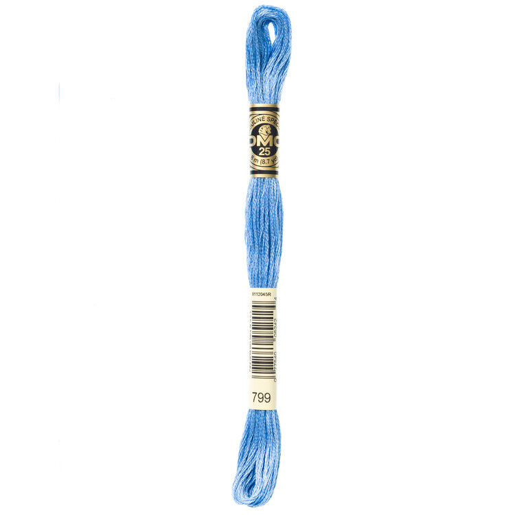 DMC Embroidery Floss 799 (Horizon Blue)