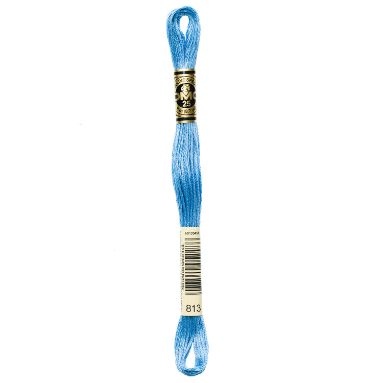 DMC Embroidery Floss 813 (Gallic Blue)