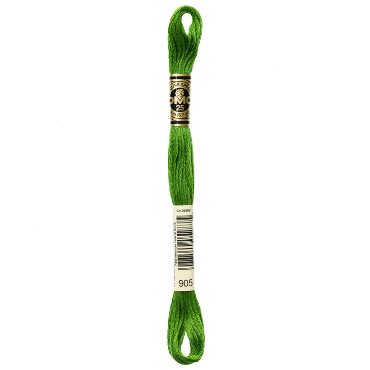DMC Embroidery Floss 905 (Budgie Green)