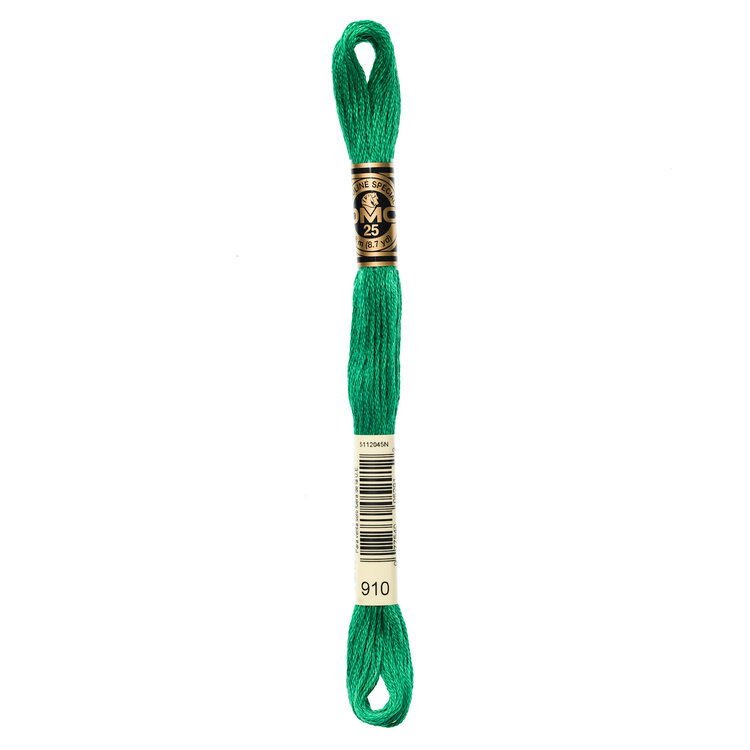 DMC Embroidery Floss 910 (English Green)