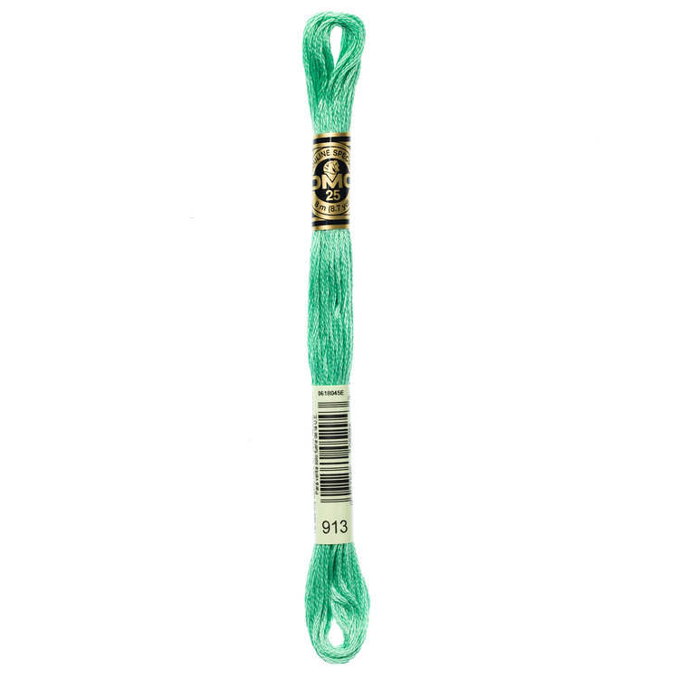 DMC Embroidery Floss 913 (Jade)