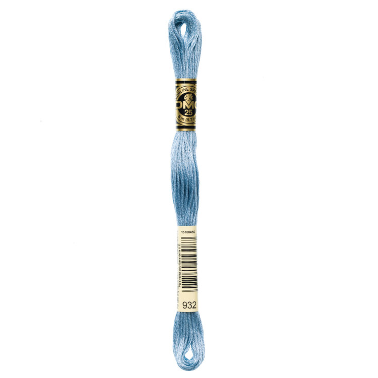 DMC Embroidery Floss 932 (Blue Gull)