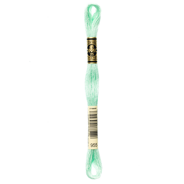 DMC Embroidery Floss 955 (Pale Green)