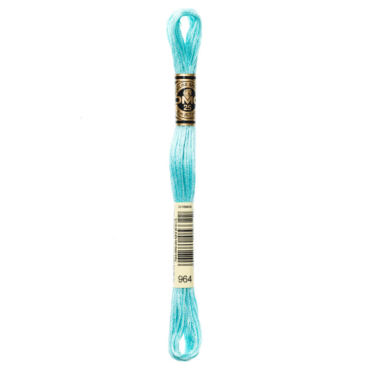 DMC Embroidery Floss 964 (Sea Green)